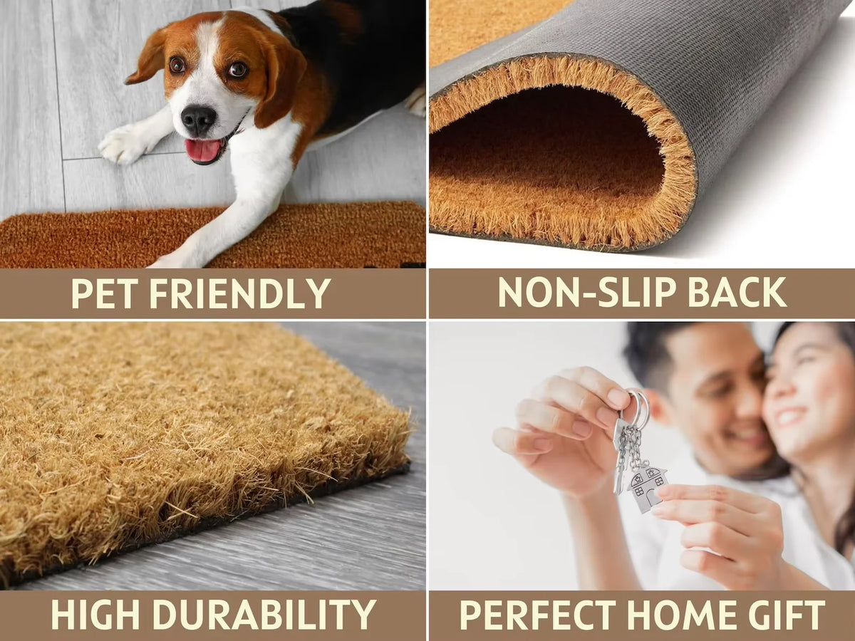 Coir Doormat Do You Want the House Tour Doormat Your Yext Design Welcome Mat Farmhouse Entry Rug Humor Front Door Decor