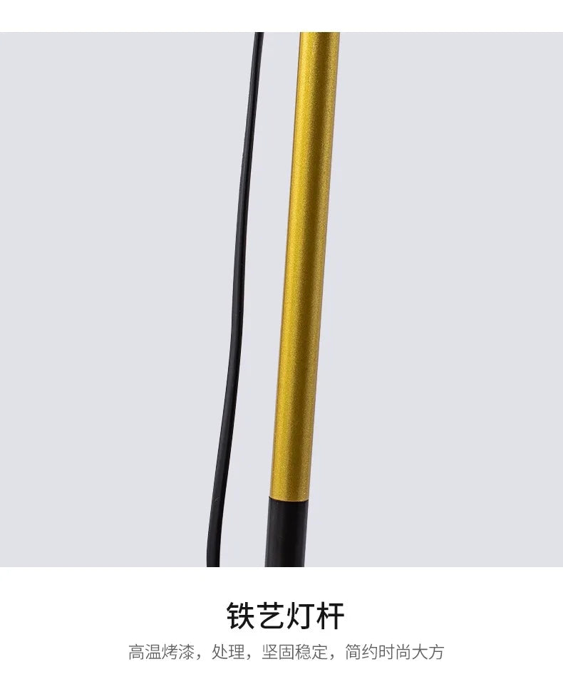 Floor Lamp Simple Floor Lamp Floor Light Wrought Iron LED Standing Lamp Adjustable Lamp Head Standing Reading Light for Living R