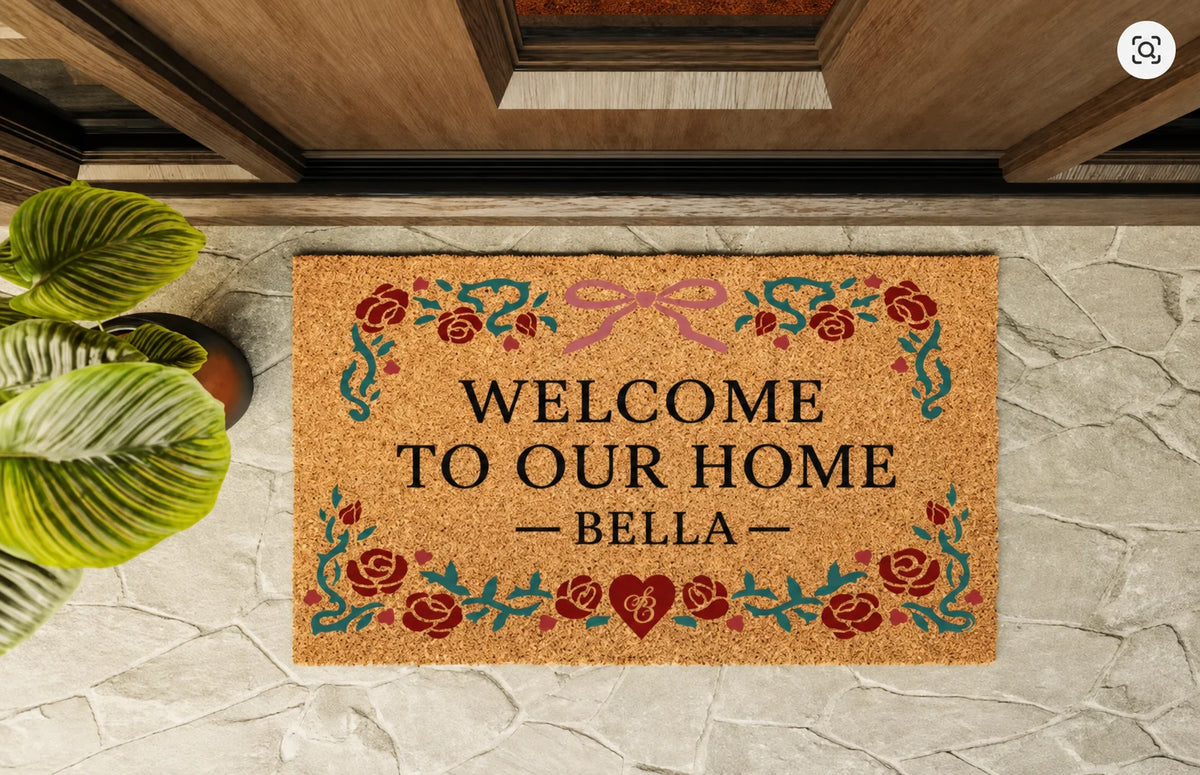 Coir Doormat Do You Want the House Tour Doormat Your Yext Design Welcome Mat Farmhouse Entry Rug Humor Front Door Decor