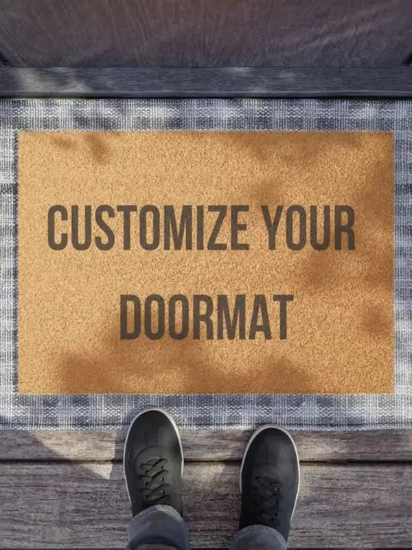 Coir Doormat Do You Want the House Tour Doormat Your Yext Design Welcome Mat Farmhouse Entry Rug Humor Front Door Decor